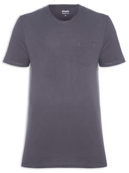 Camiseta Masculina Hava - Cinza