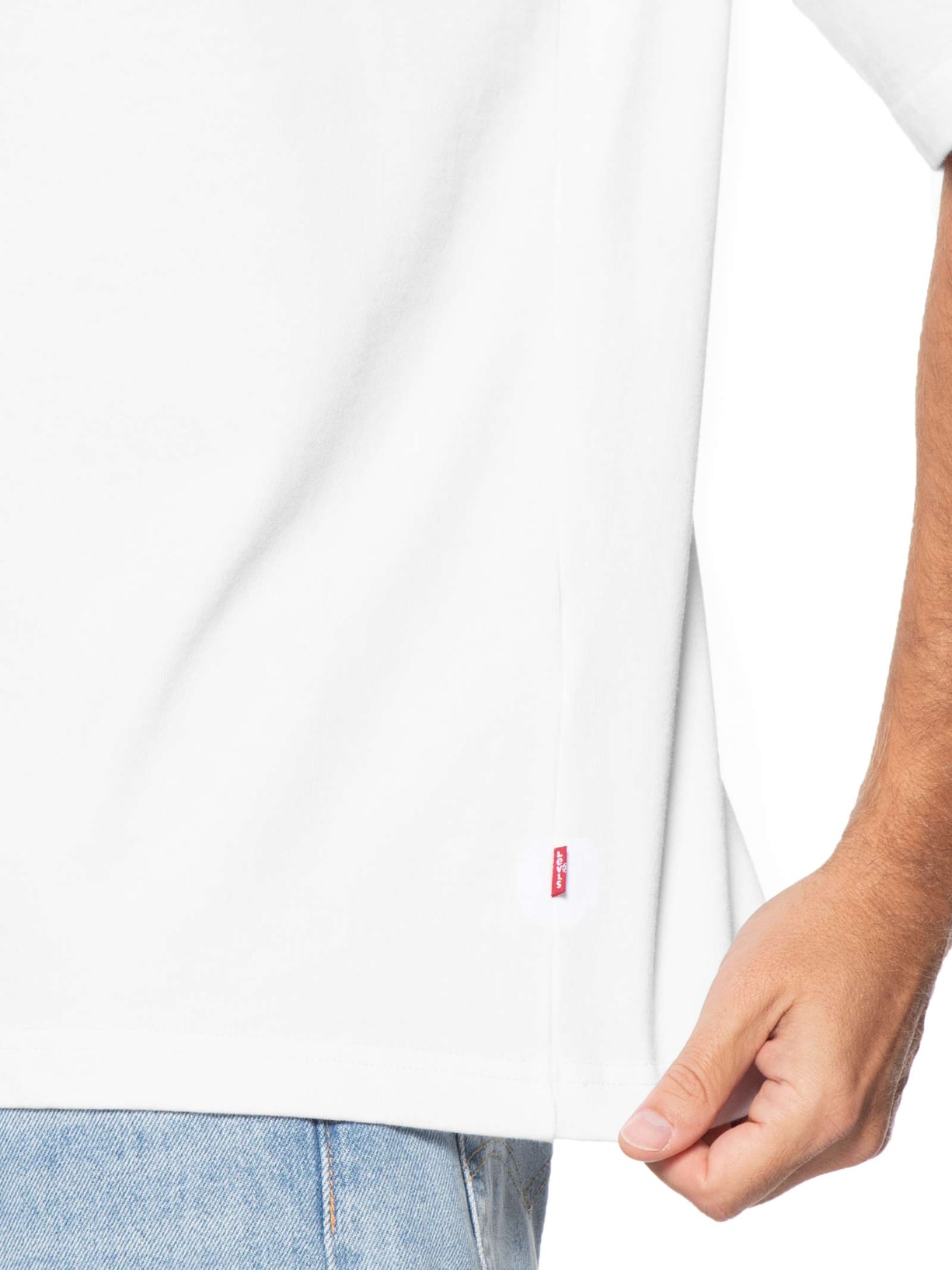 Camiseta Masculina Heavyweight Loose Branco Levi's