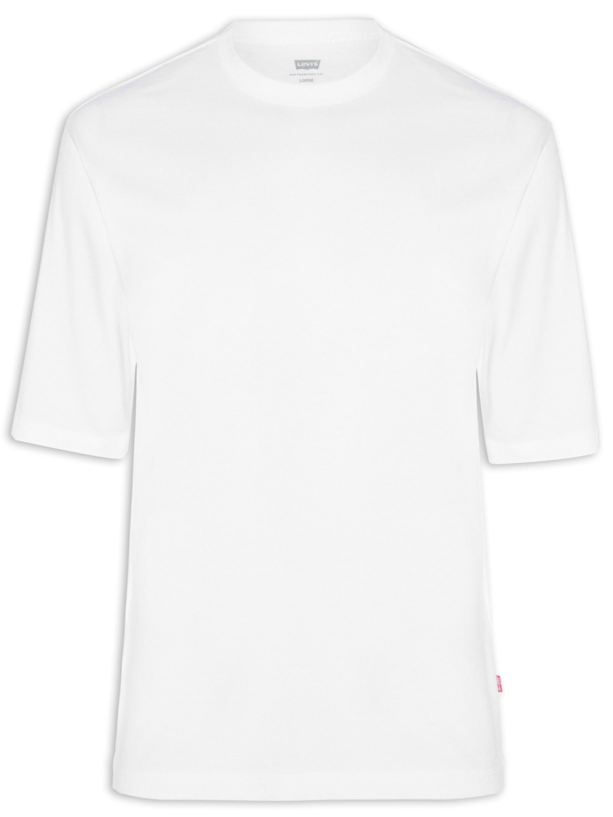 Camiseta Masculina Heavyweight Loose - Branco