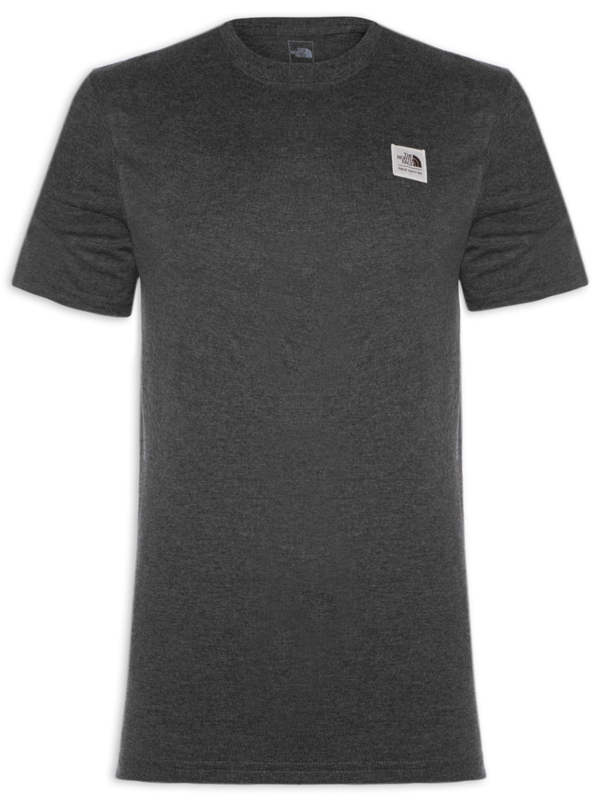 Camiseta Masculina Heritage Patch Heathered Tee - Preto