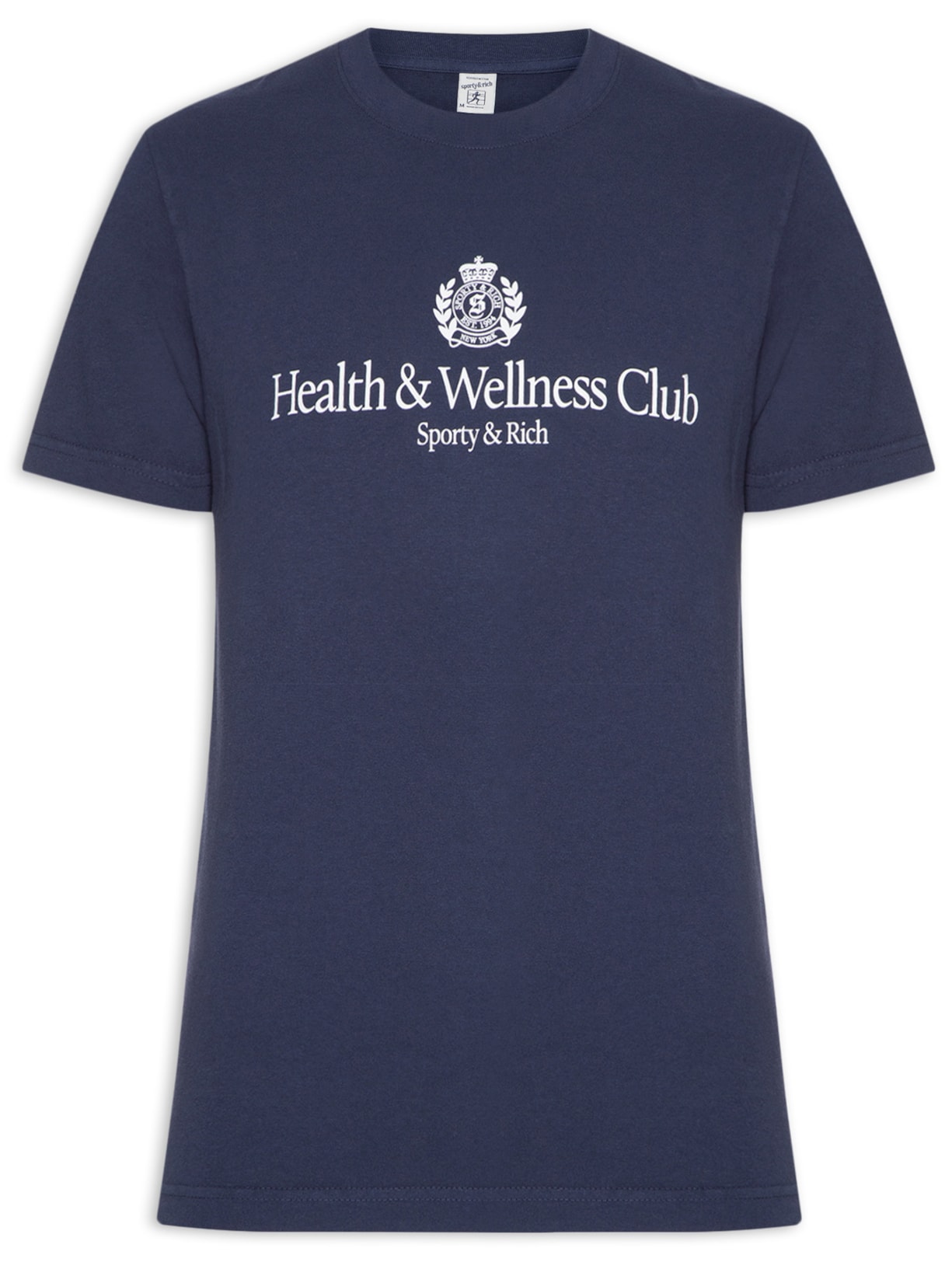 Camiseta Masculina H&W Crest Azul  Sporty & Rich