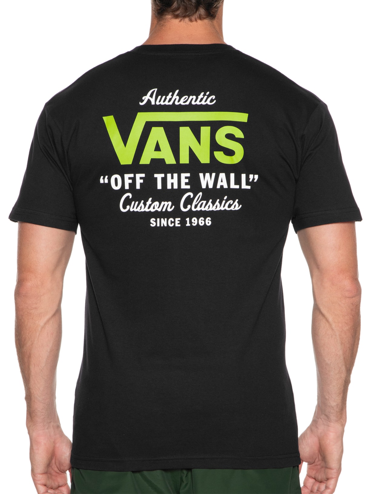 Camiseta Masculina Holder St Classic Preto Vans