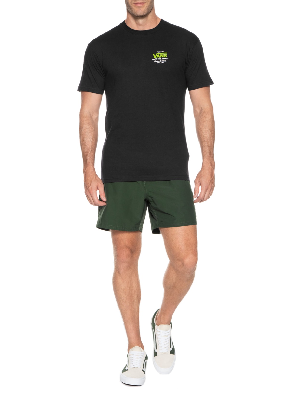 Camiseta Masculina Holder St Classic Preto Vans