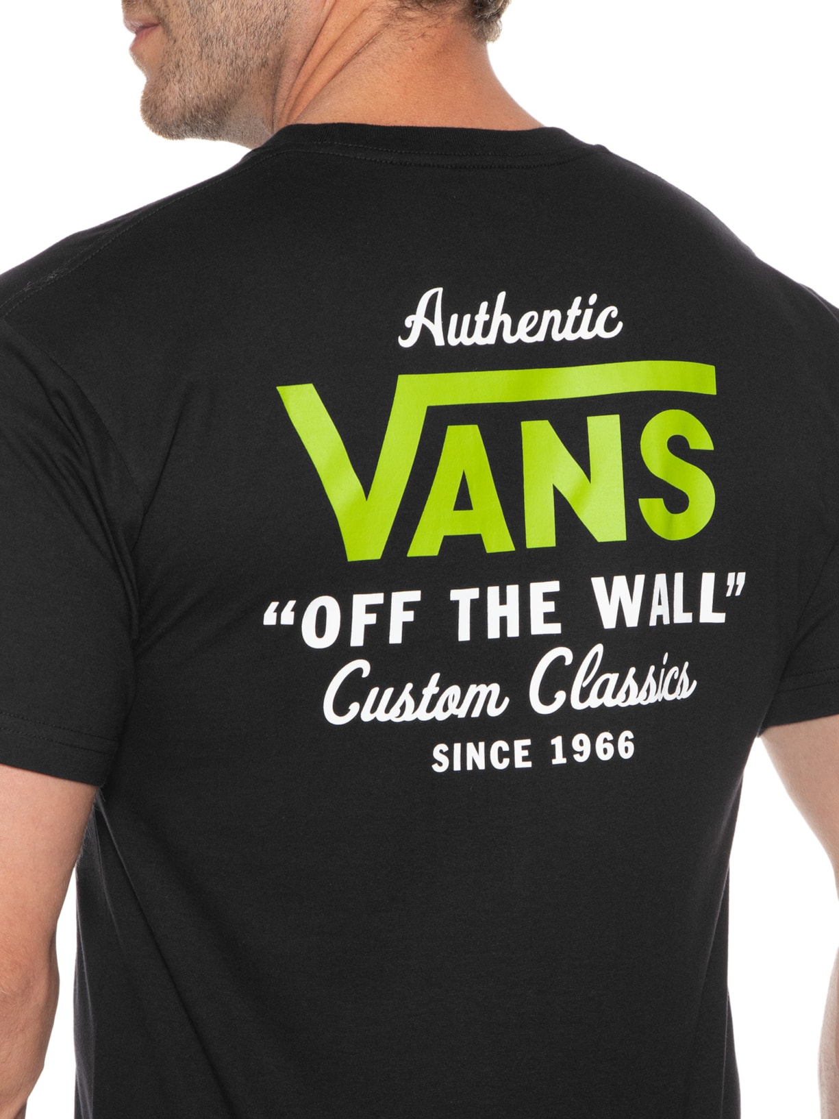 Camiseta Masculina Holder St Classic Preto Vans