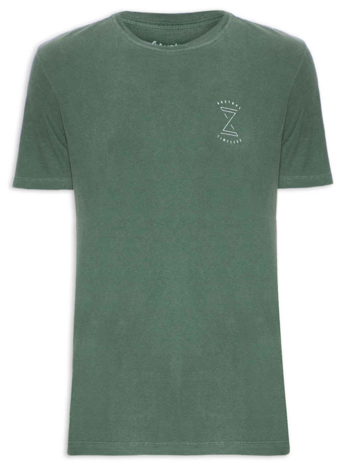 Camiseta Masculina Hourglass - Verde