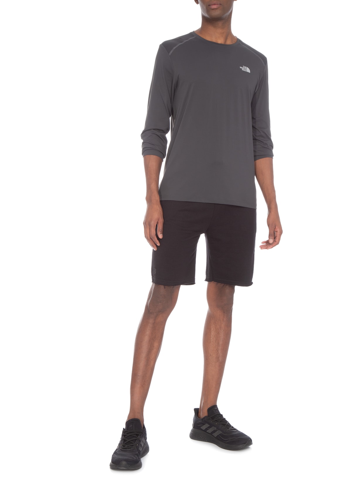 Camiseta Masculina Hyper Tee Crew Cinza The North Face