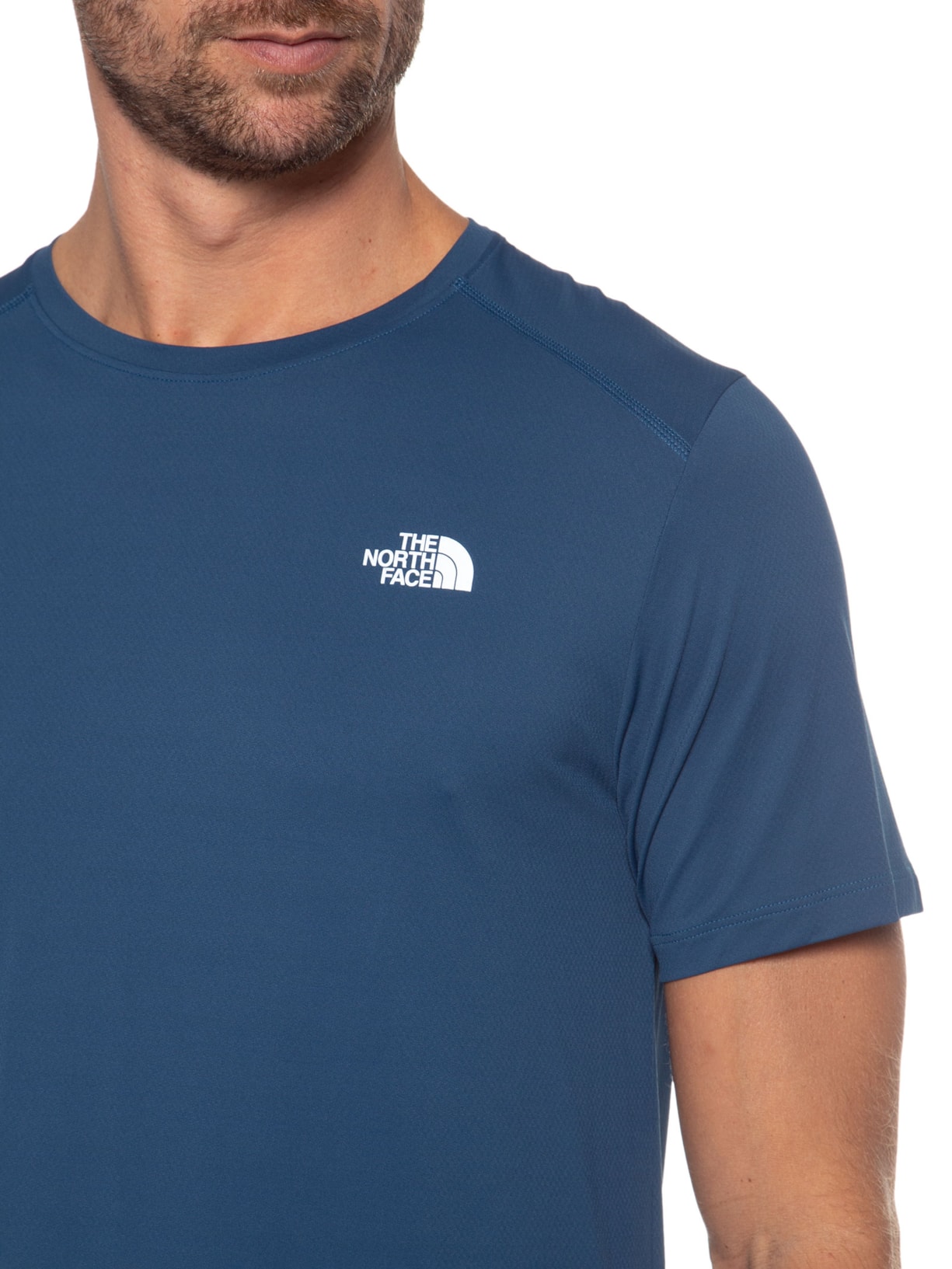 Camiseta Masculina Hyper Tee S/s Crew Azul The North Face