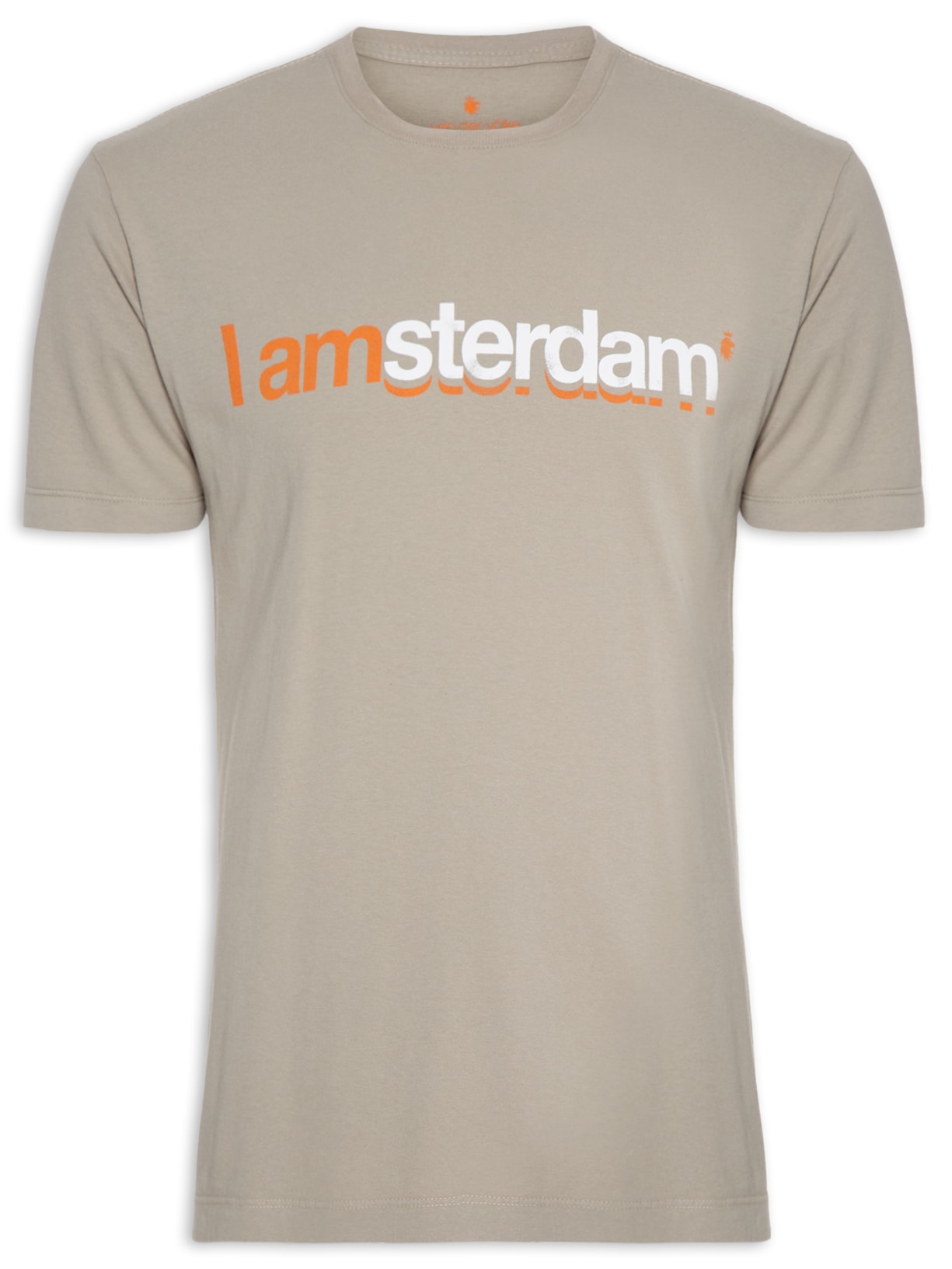 Camiseta Masculina I Amsterdam - Cinza