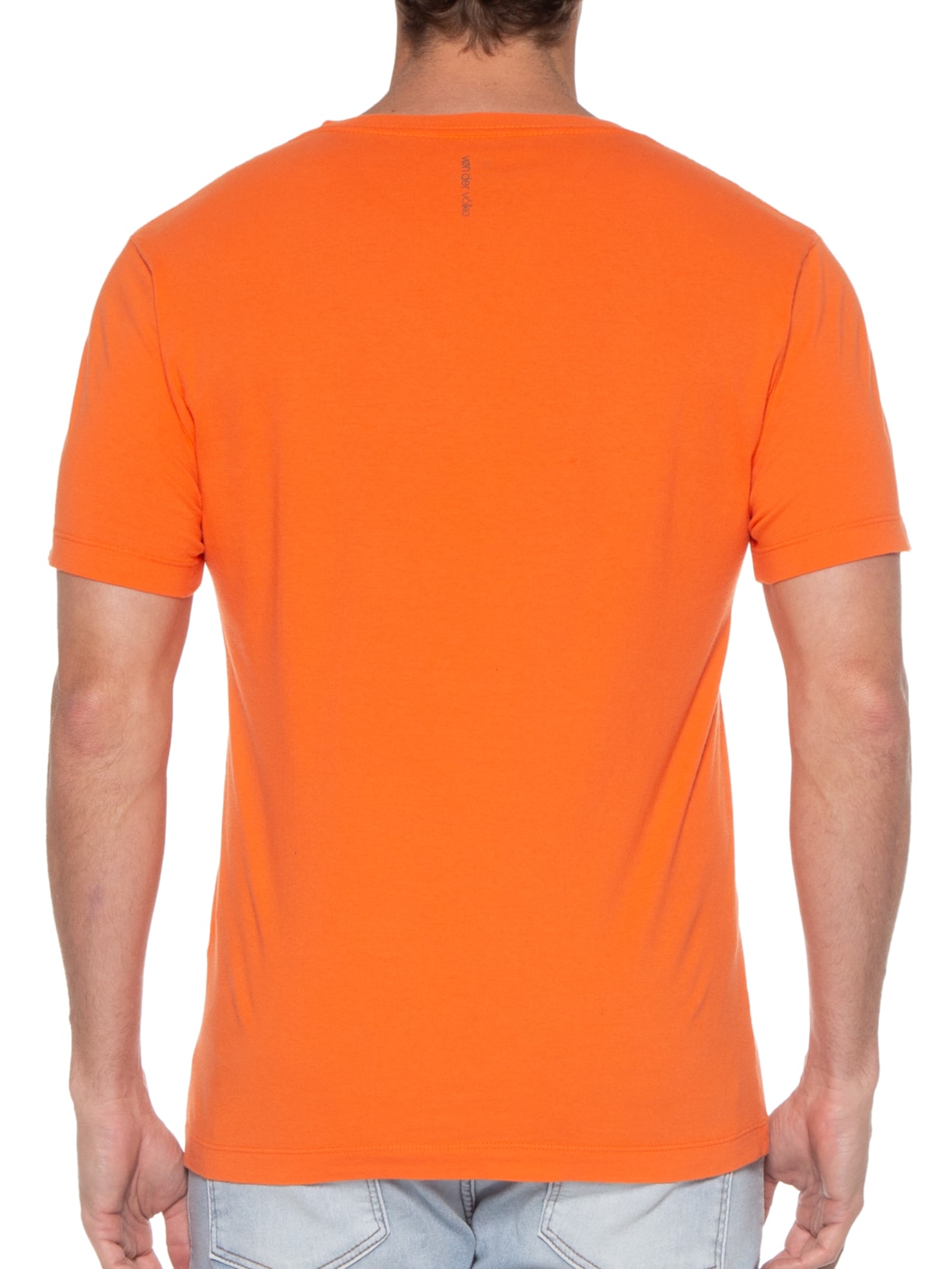 Camiseta Masculina I Amsterdam Laranja Von Der Volke