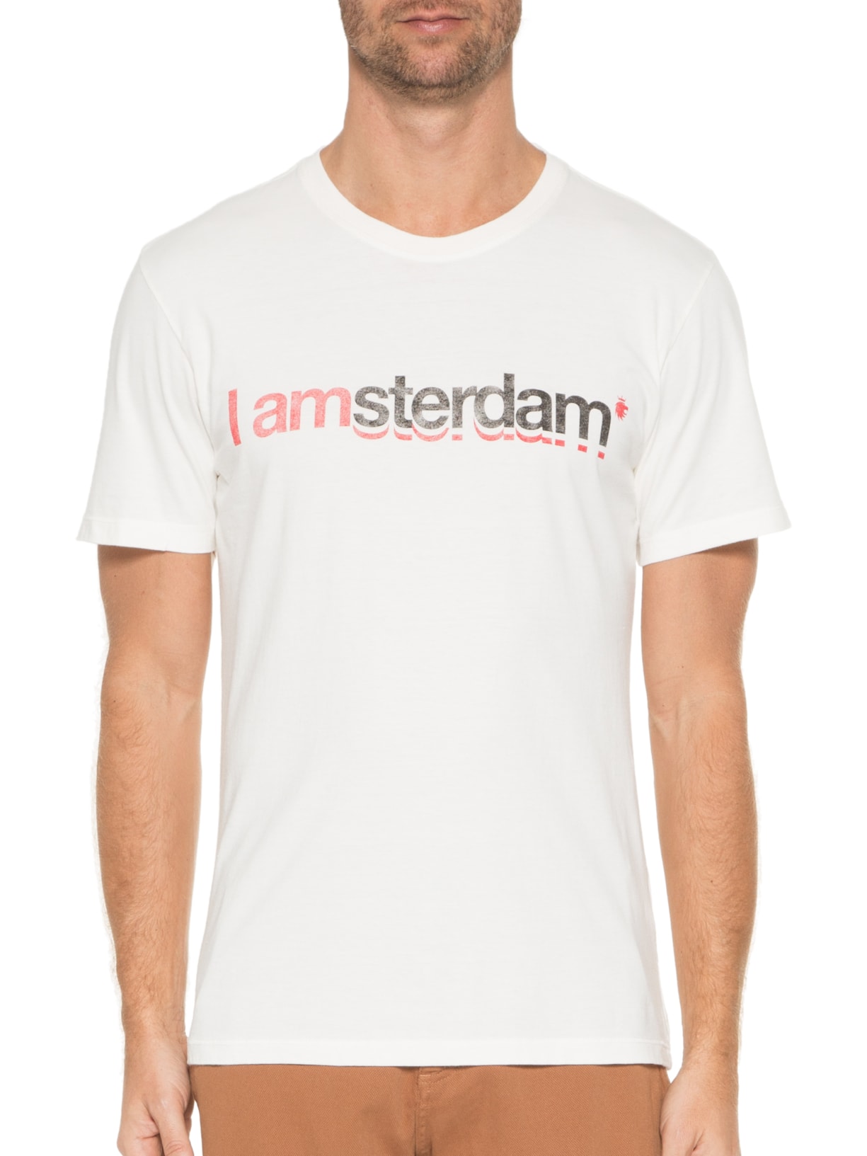 Camiseta Masculina I Amsterdam Off White Von Der Volke