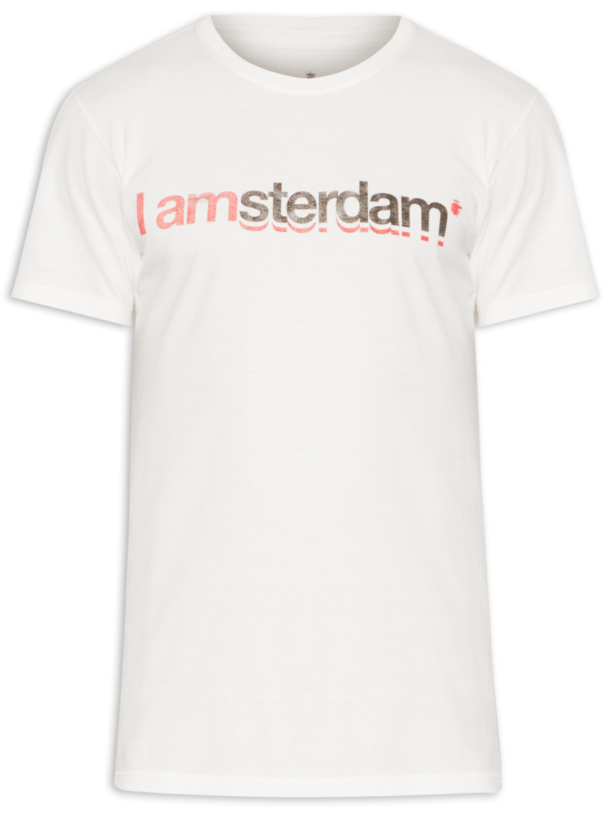 Camiseta Masculina I Amsterdam Off White Von Der Volke