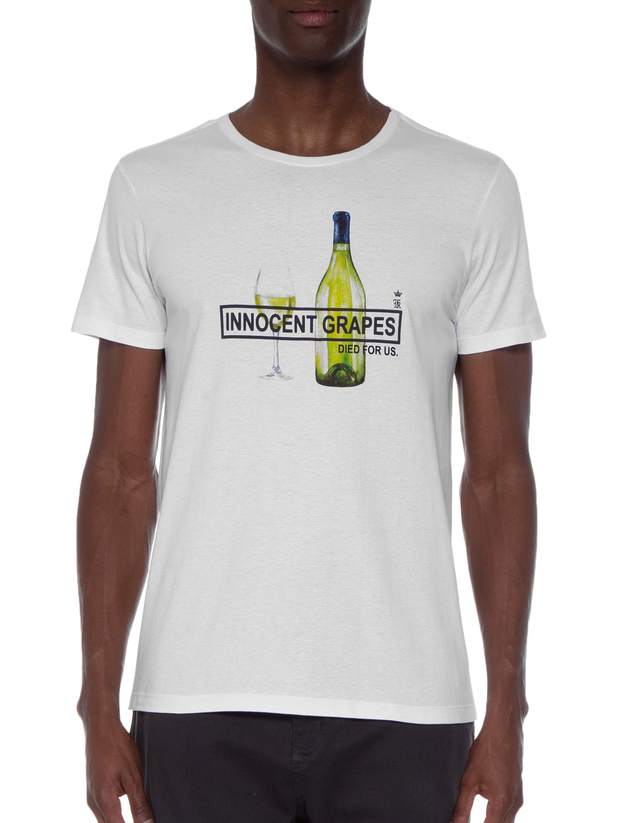 Camiseta Masculina Innocent Grapes Branco Sergio K