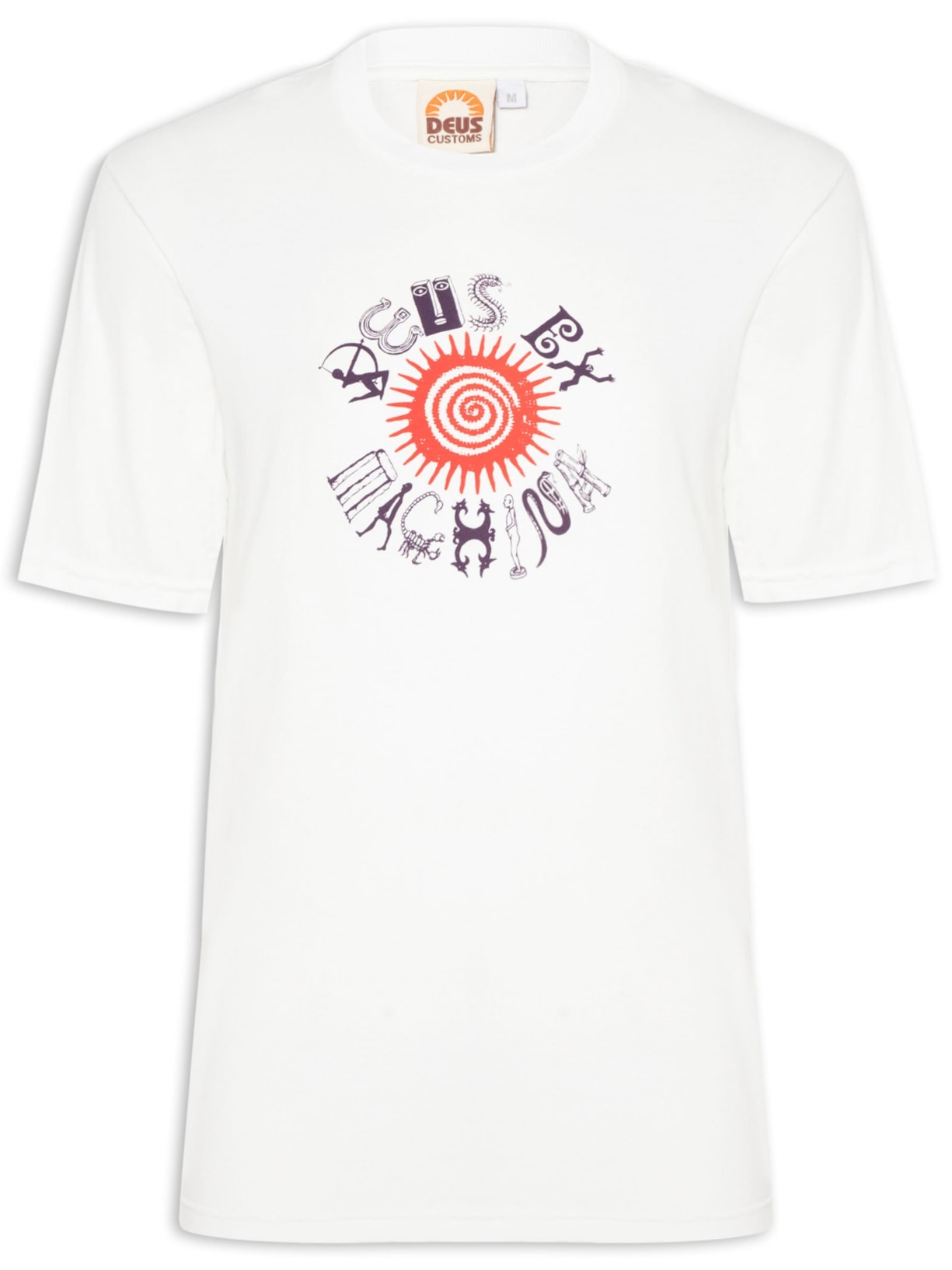 Camiseta Masculina Inside Out - Branco