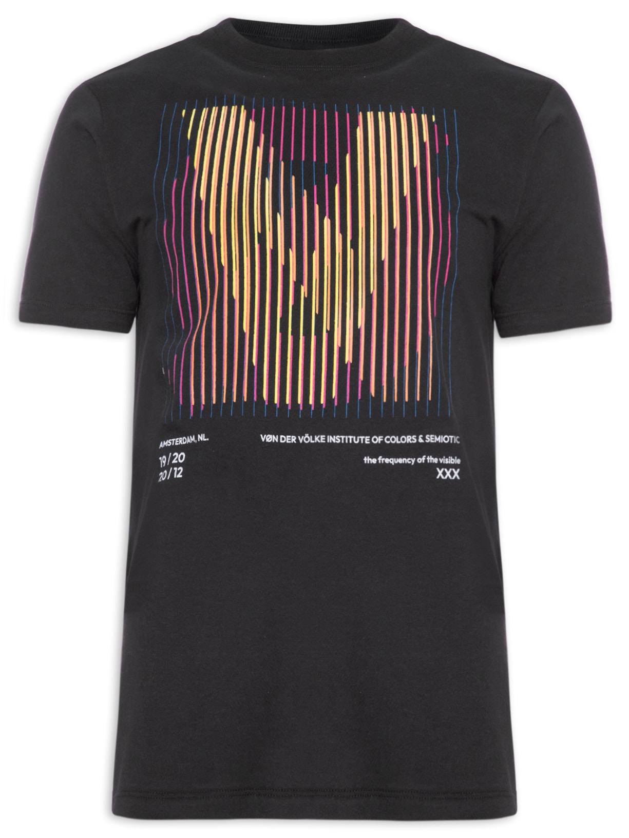 Camiseta Masculina Insta Color - Preto