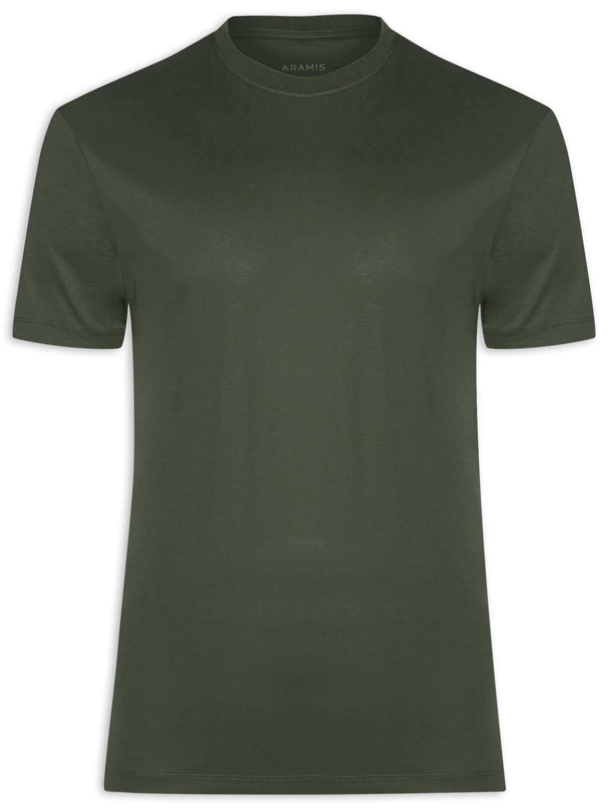 Camiseta Masculina Interlock em fio 70Algodão Australiano Mercerizado - Verde