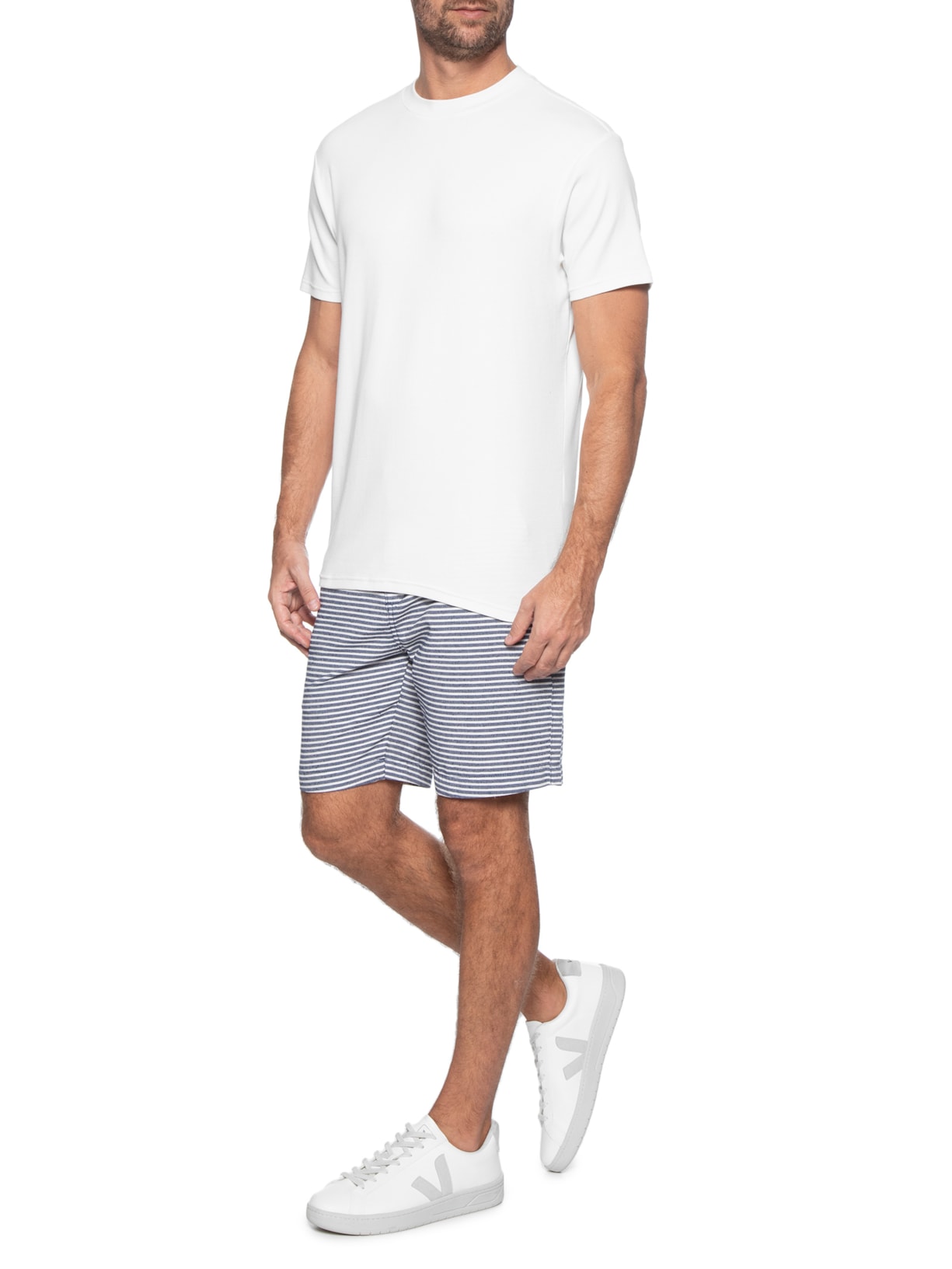 Camiseta Masculina Interlock New Off White Foxton