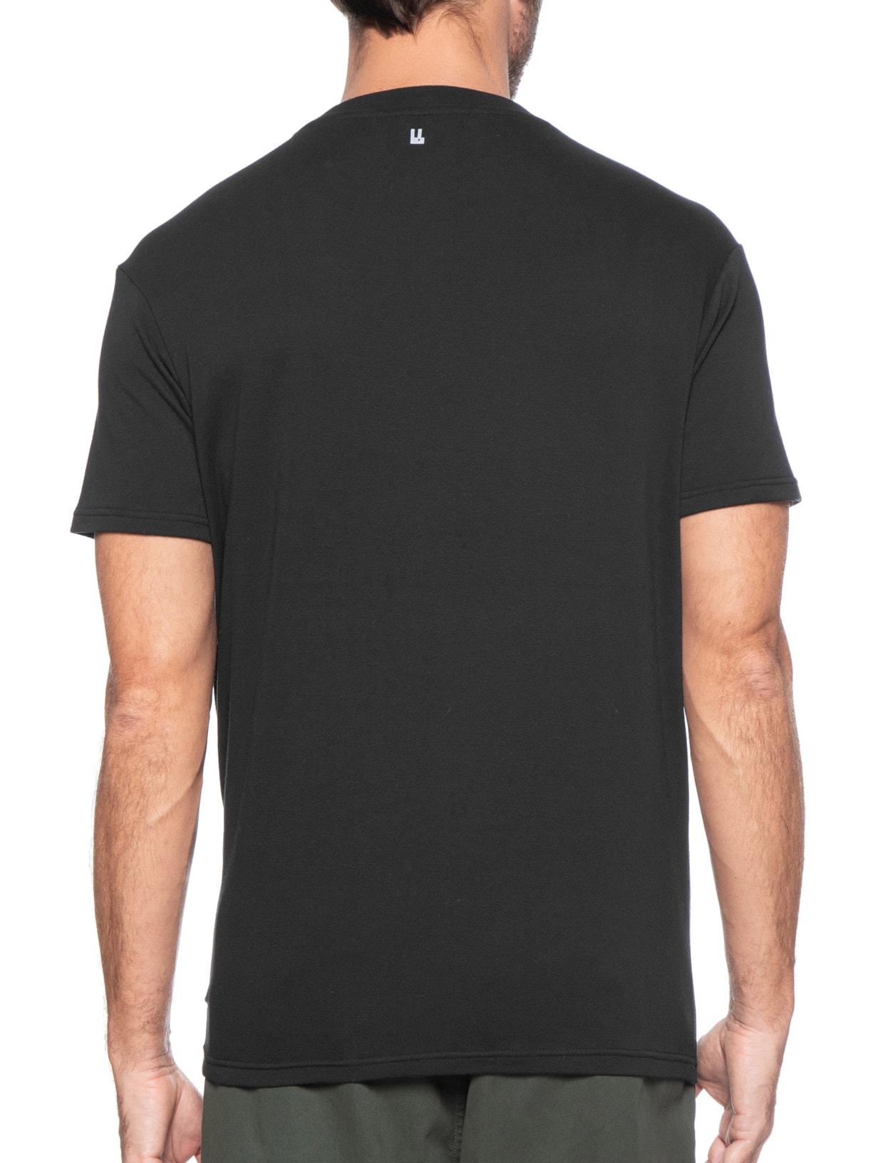 Camiseta Masculina Interlock New Preto Foxton