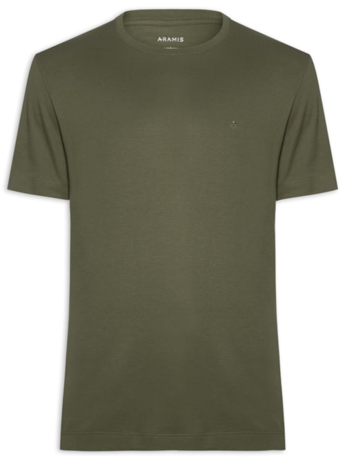 Camiseta Masculina Interlock Pima - Verde