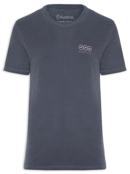 Camiseta Masculina Invisible - Azul