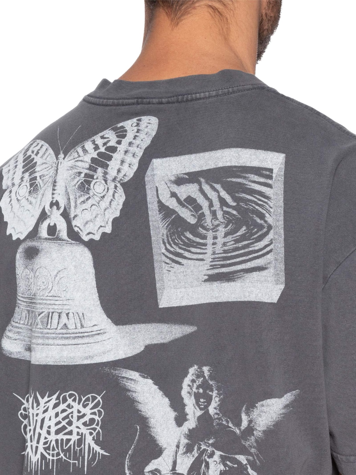 Camiseta Masculina Invocation Cinza Deus Ex Machina