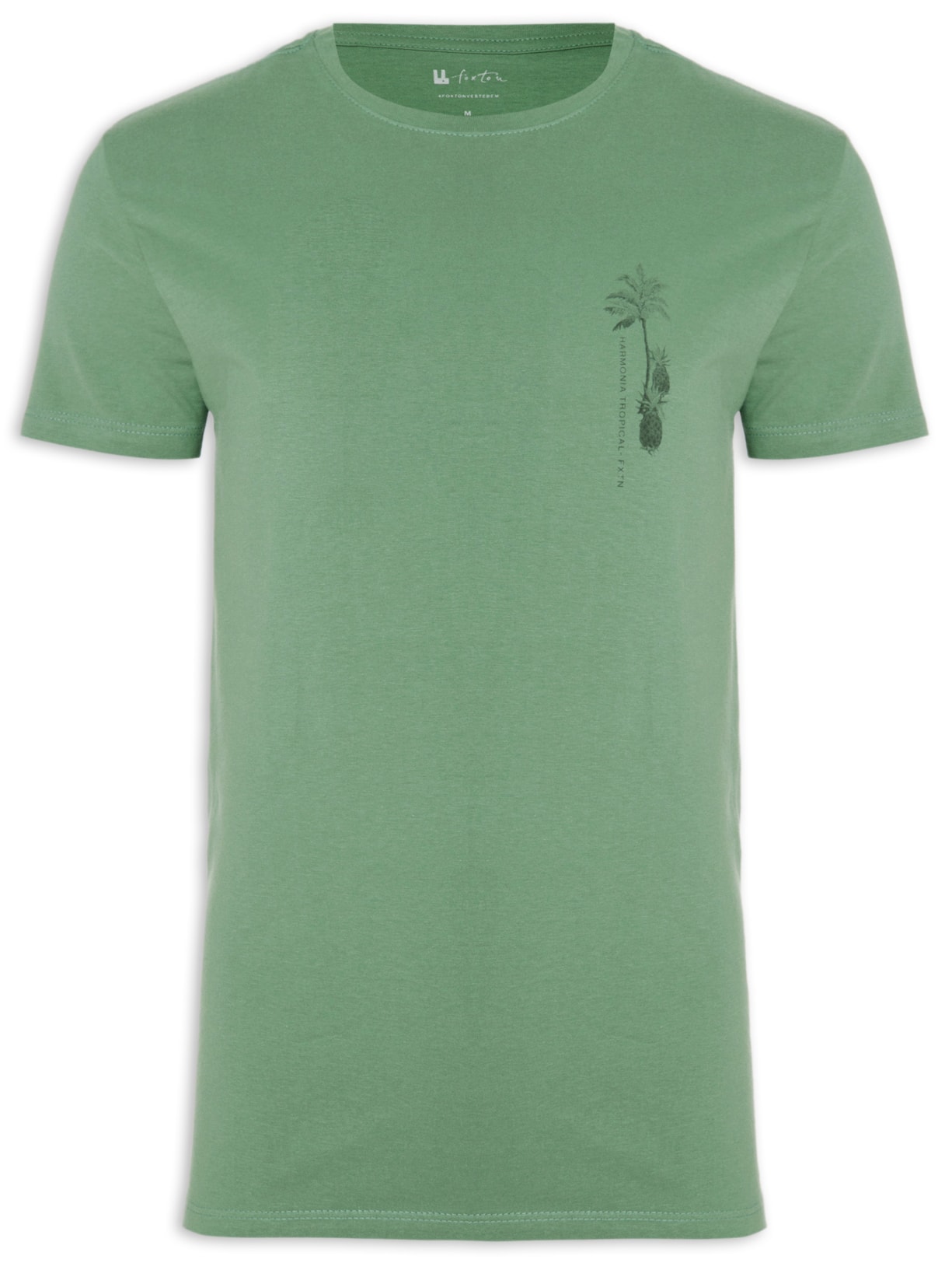 Camiseta Masculina Itacaré Verde Foxton