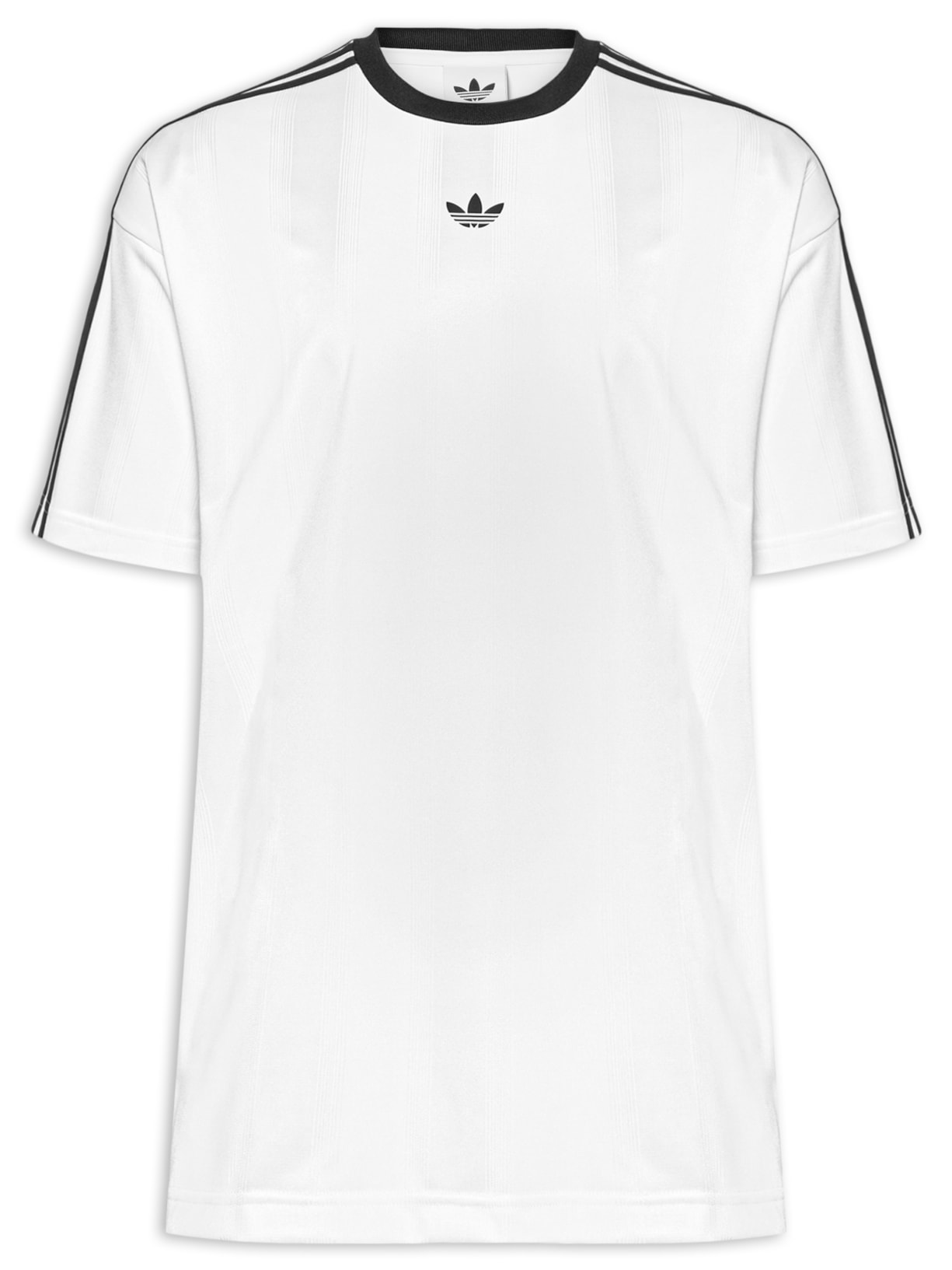 Camiseta Masculina Jacquard Jersey - Branco