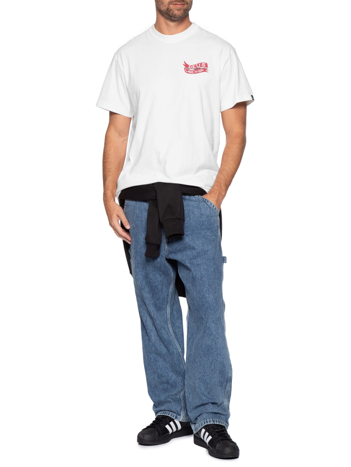 Camiseta Masculina Jailer Sappy Branco Deus Ex Machina