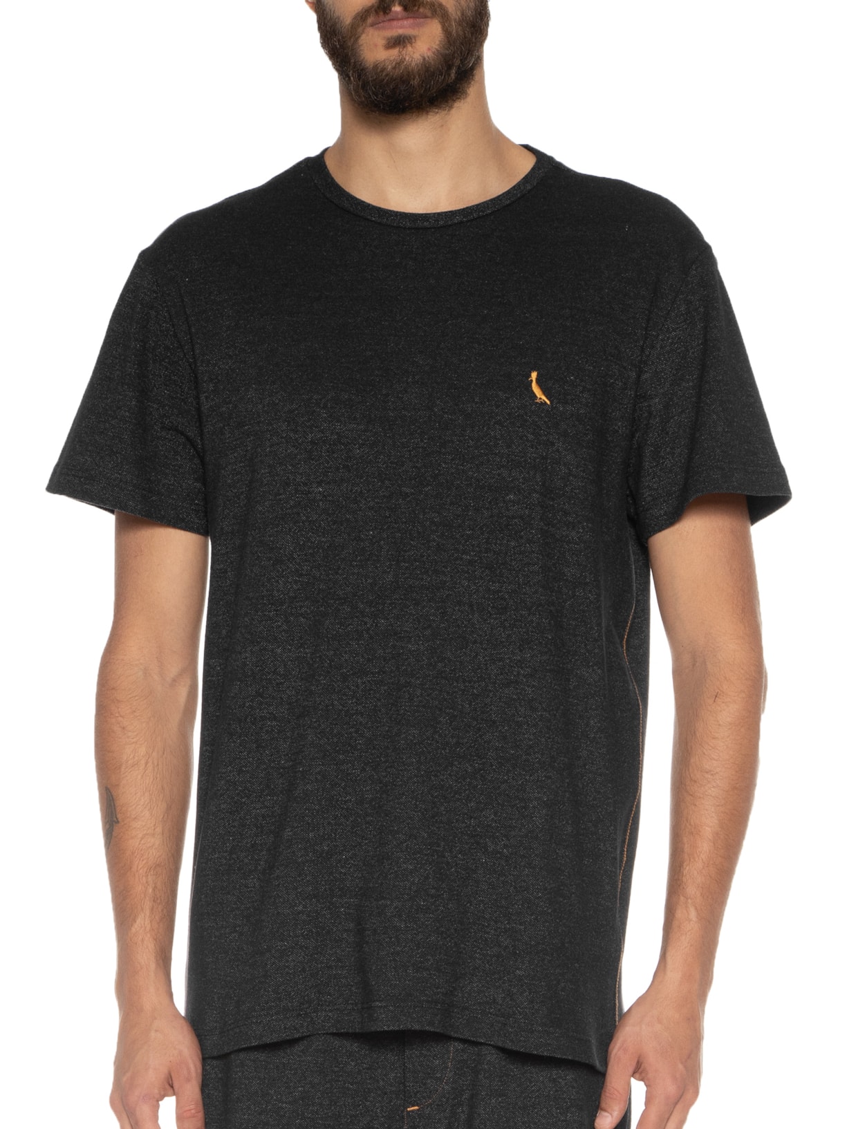 Camiseta Masculina Jazz Denim Preto Reserva