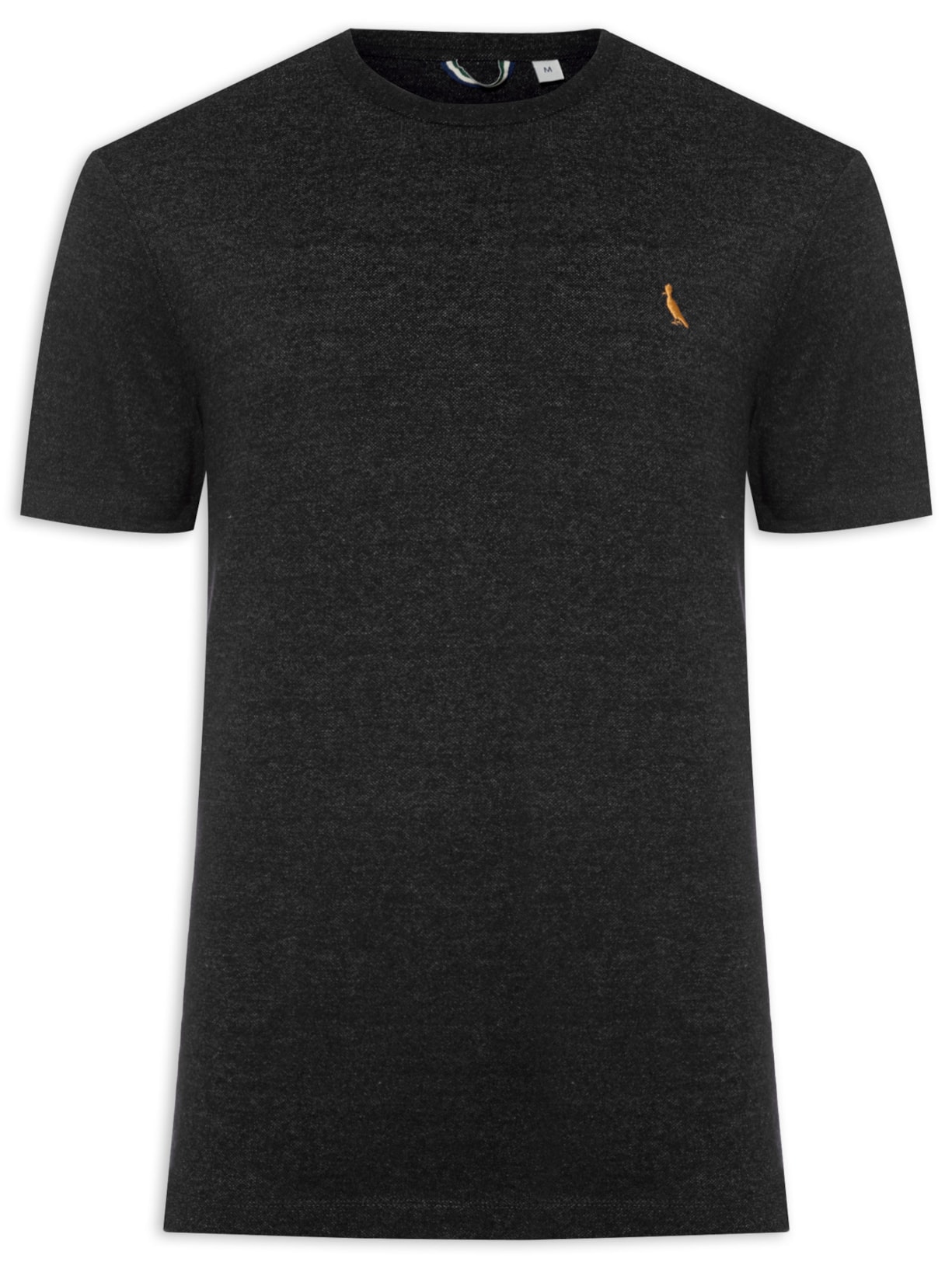 Camiseta Masculina Jazz Denim - Preto
