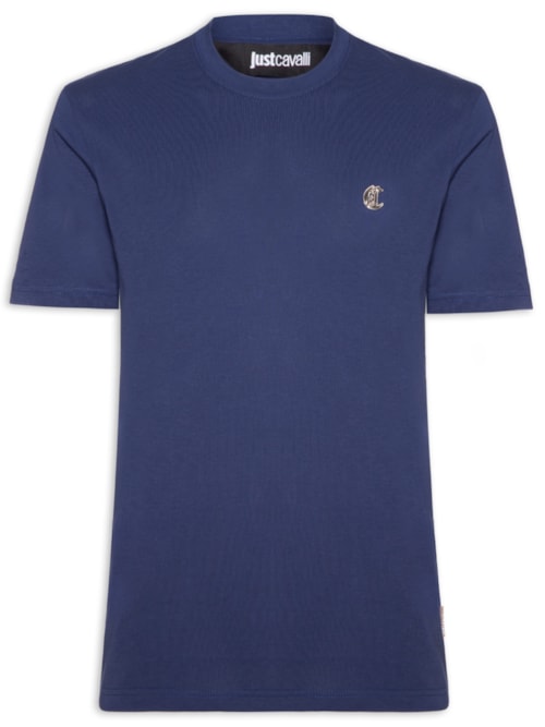 Camiseta Masculina JC Short Sleeve Patch - Azul