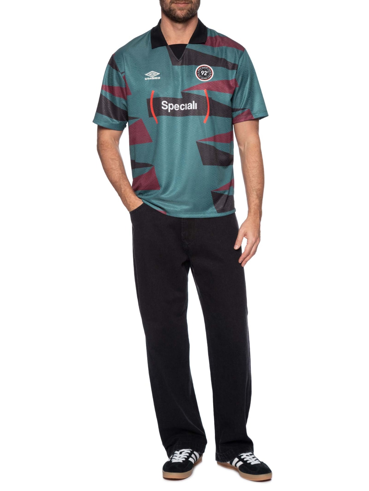 Camiseta Masculina Jersey 92 Verde Umbro