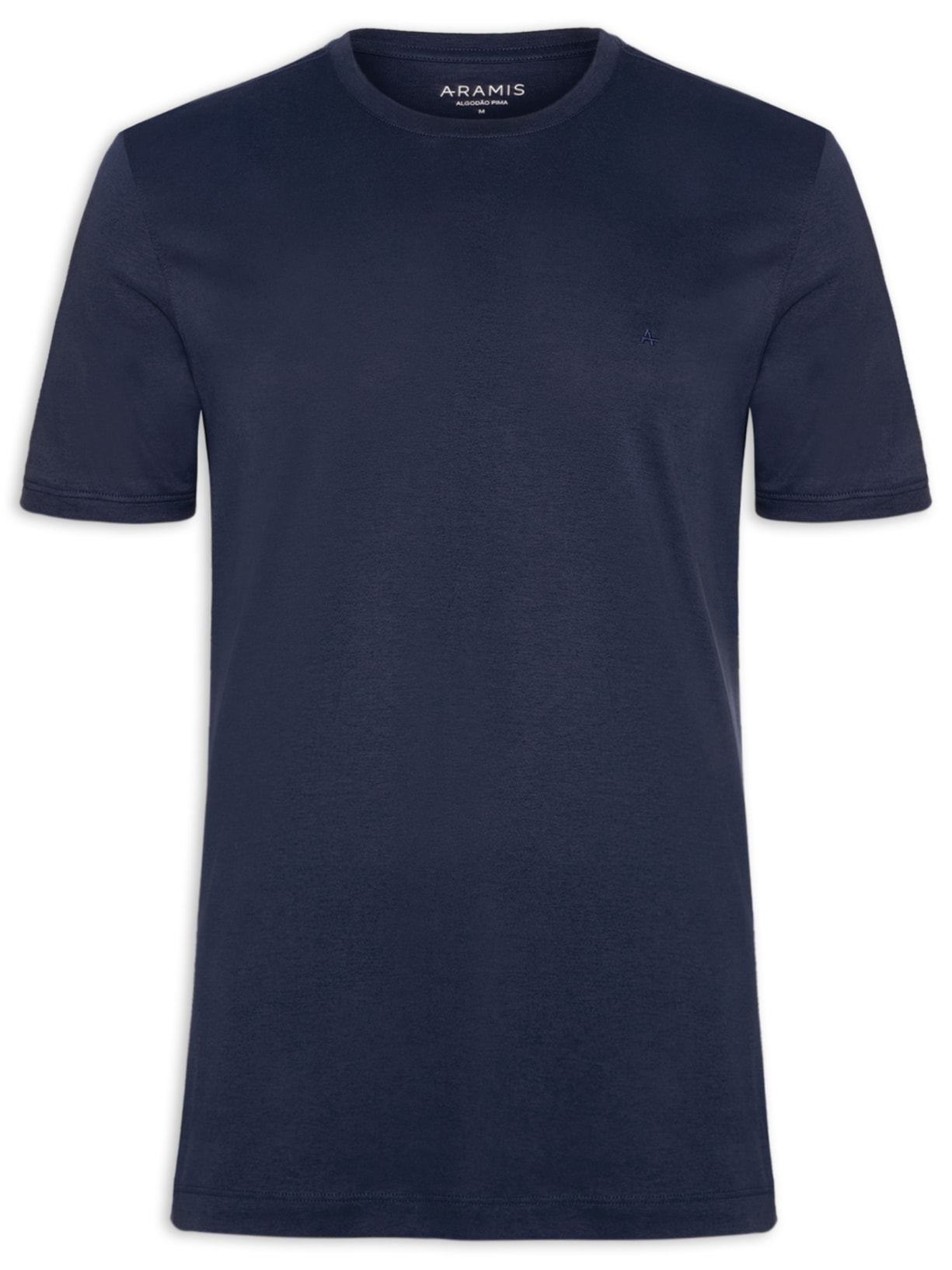 Camiseta Masculina Jersey Algodão Pima Surton (PA) - Azul