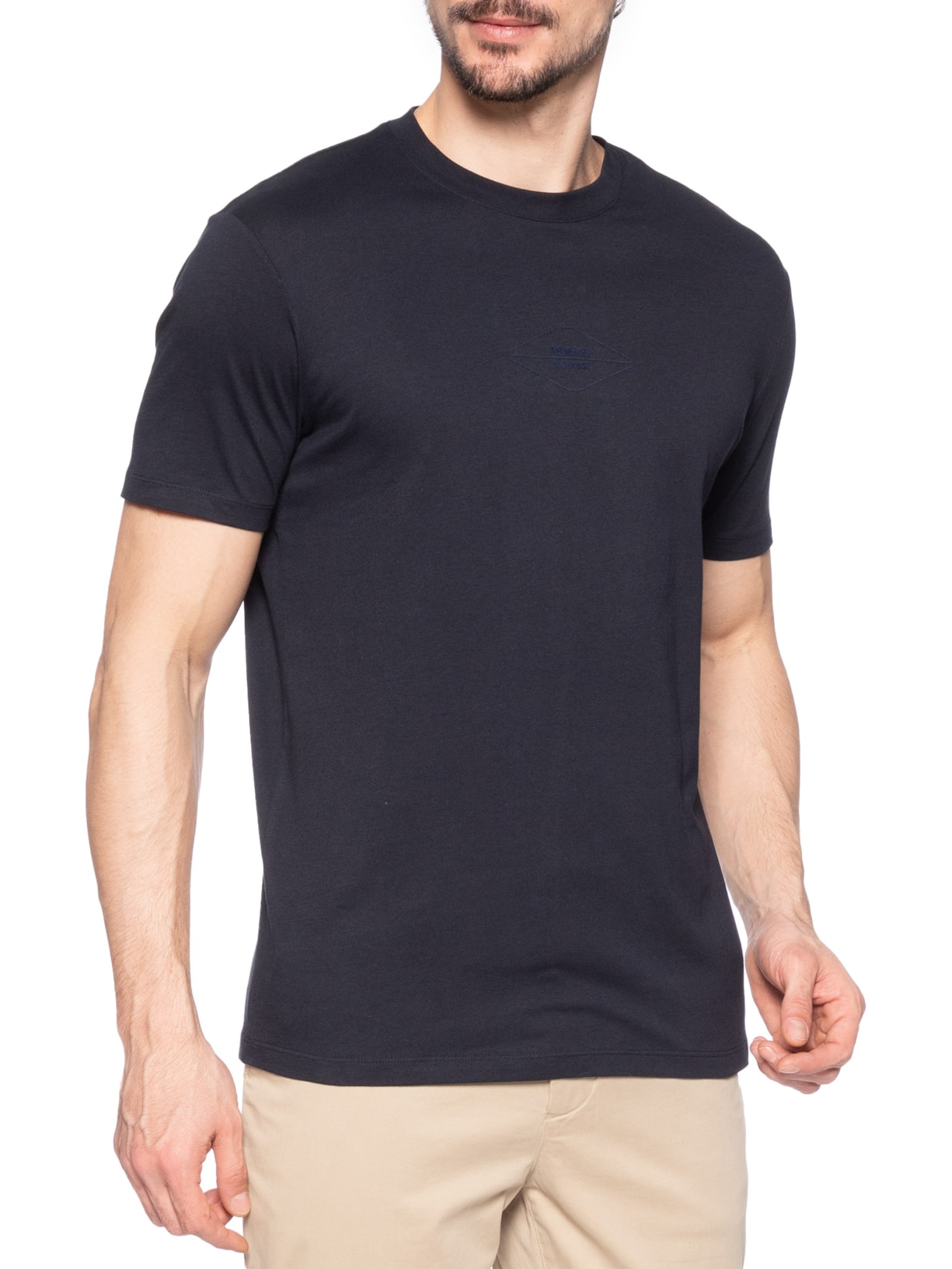 Camiseta Masculina Jersey Azul Armani Exchange