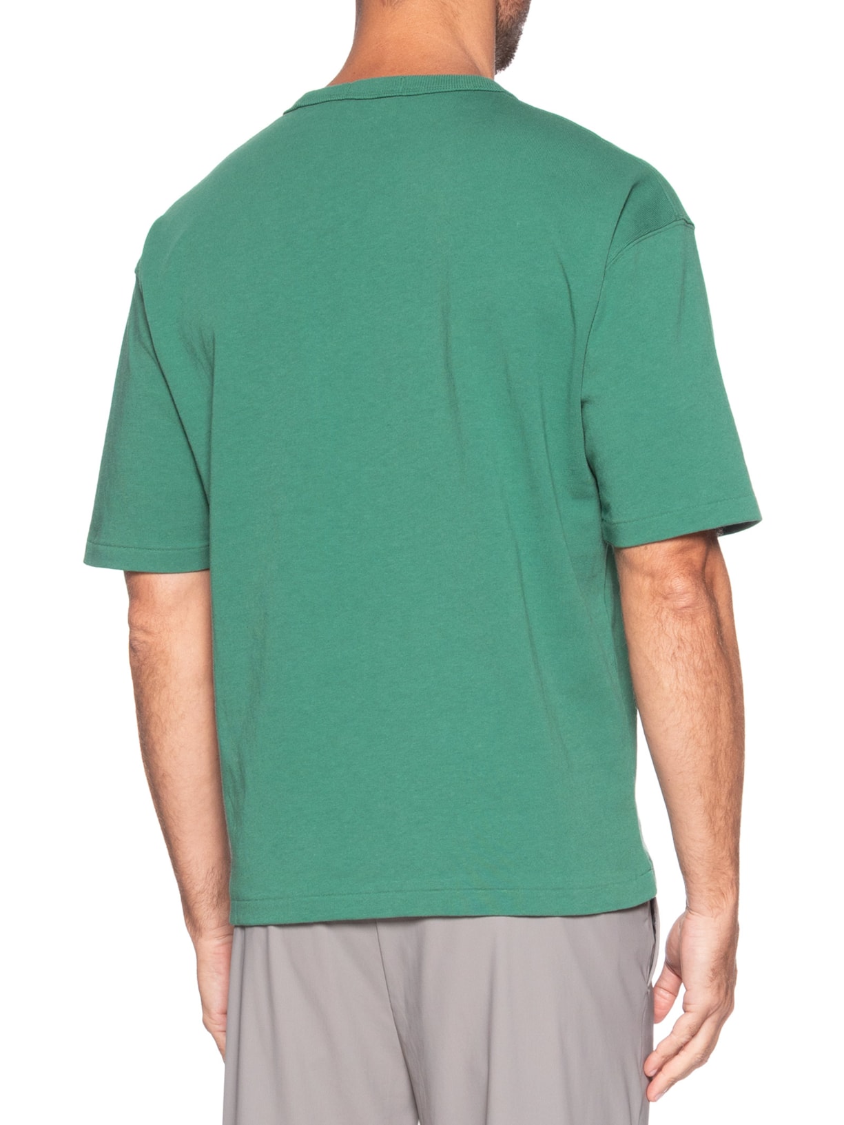 Camiseta Masculina Jersey Relaxed-fit Chest Logo Verde Polo Ralph Lauren