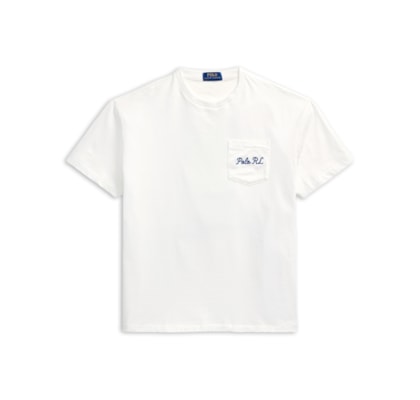 Camiseta Masculina Jersey Slim Fit Polo Bear - Branco