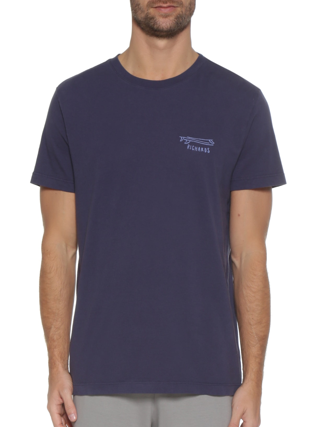 Camiseta Masculina Jipe Surf Costas Azul Richards