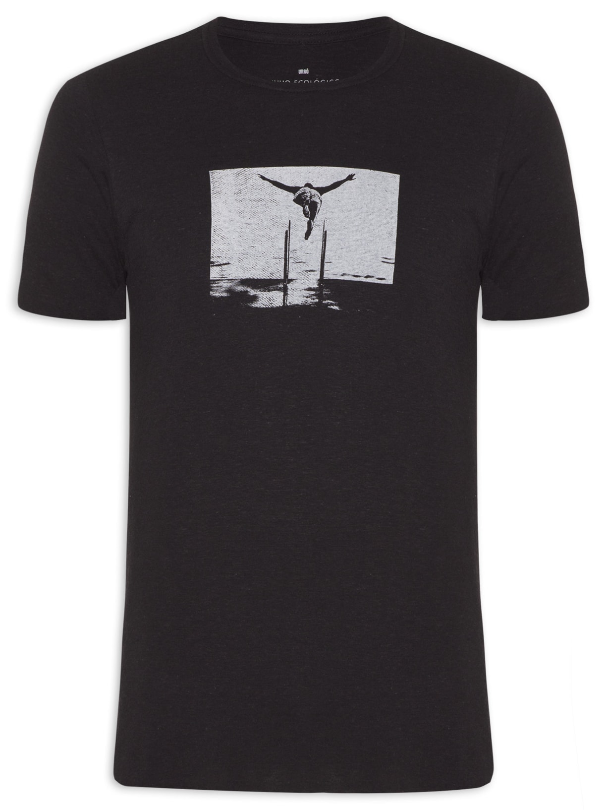 Camiseta Masculina Jump - Preto