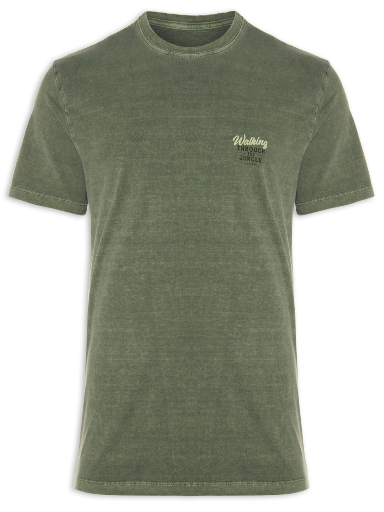Camiseta Masculina Jungle - Verde