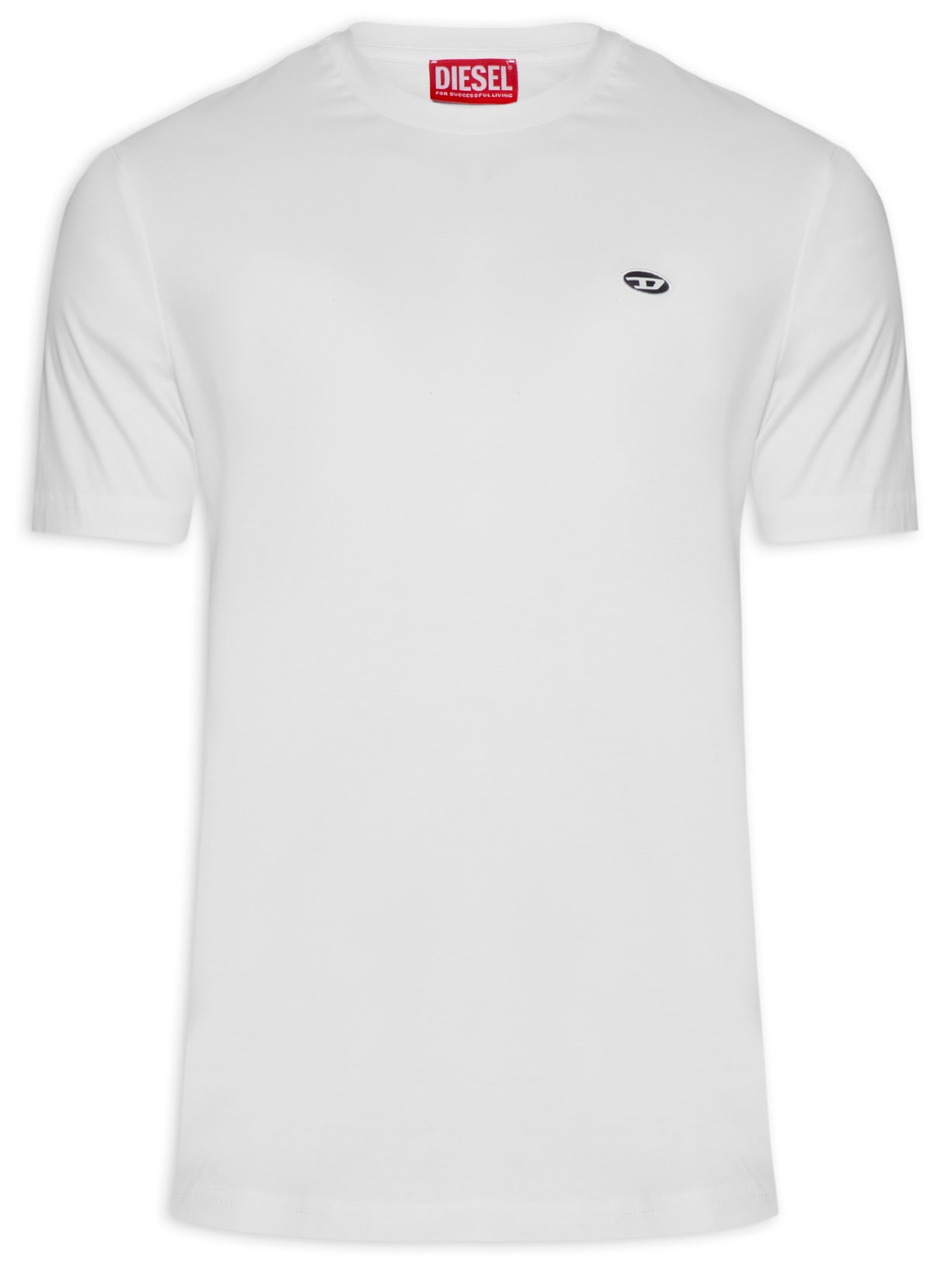 Camiseta Masculina Just Doval Pj Branco Diesel