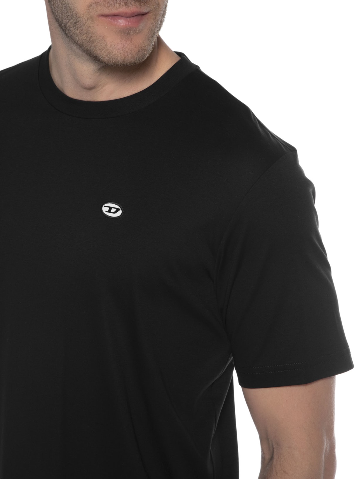 Camiseta Masculina Just Doval Pj Preto Diesel