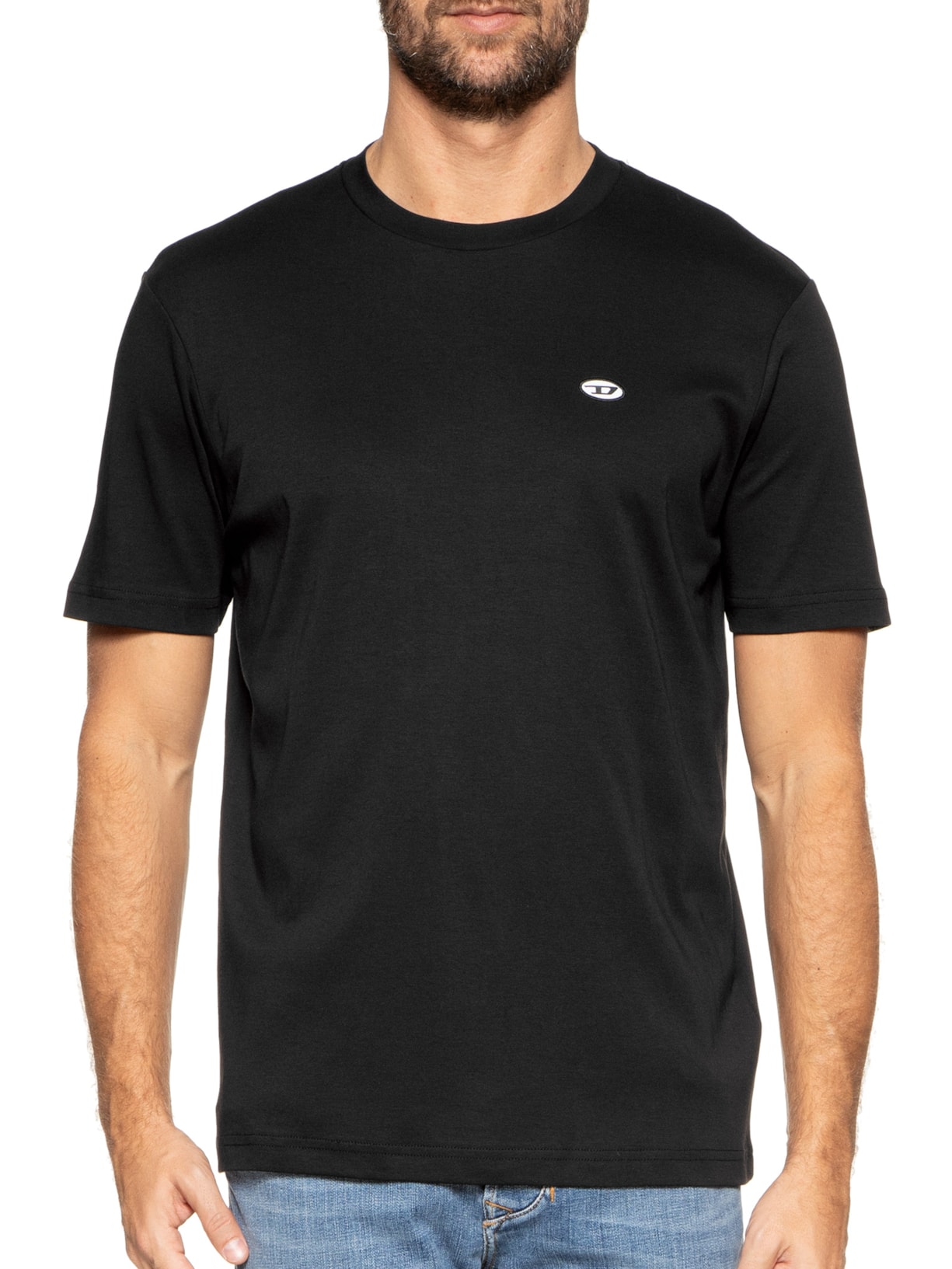 Camiseta Masculina Just Doval Pj Preto Diesel