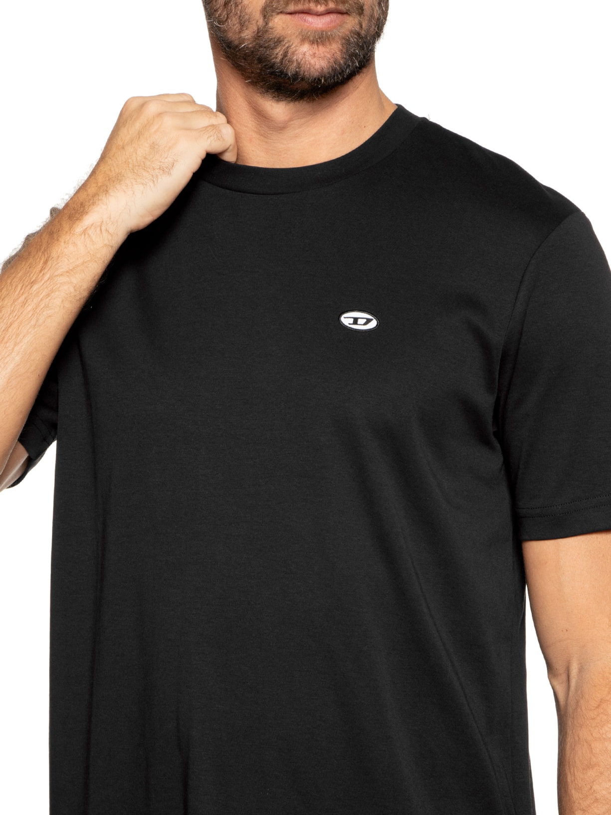 Camiseta Masculina Just Doval Pj Preto Diesel