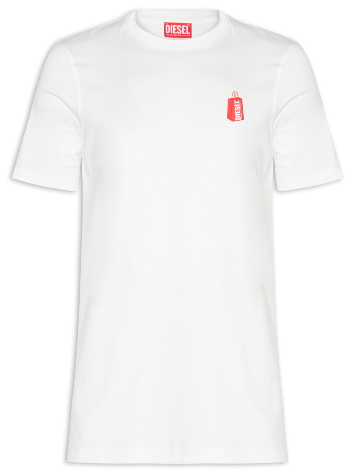Camiseta Masculina Just-N18 Maglietta - Branco