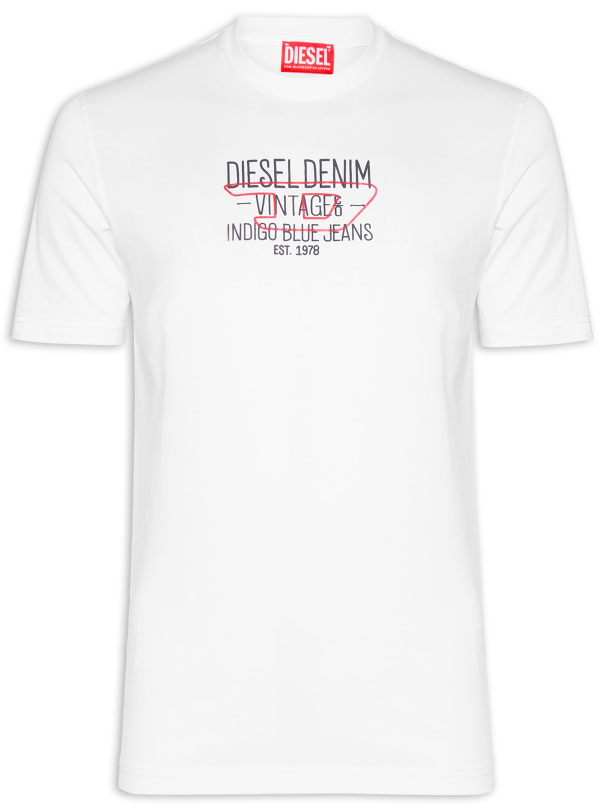 Camiseta Masculina Just-N31 Maglietta - Branco