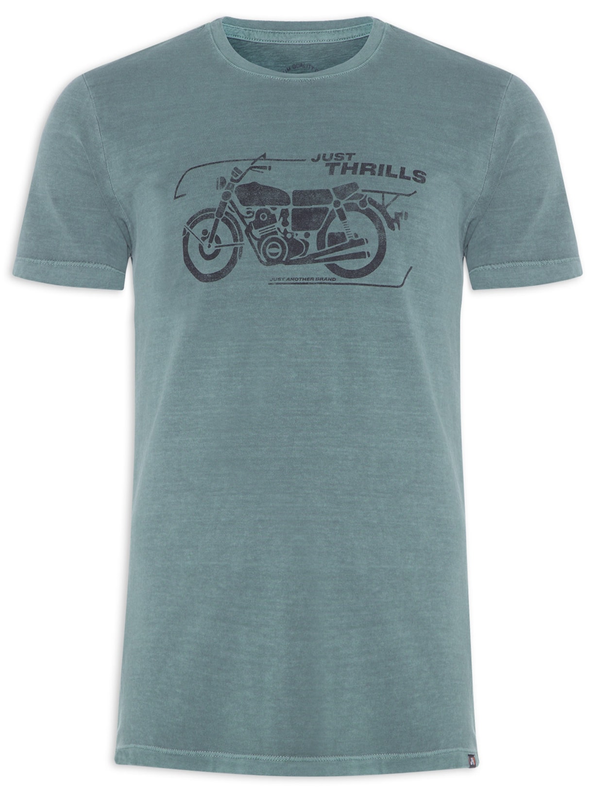 Camiseta Masculina Just Thrills - Verde
