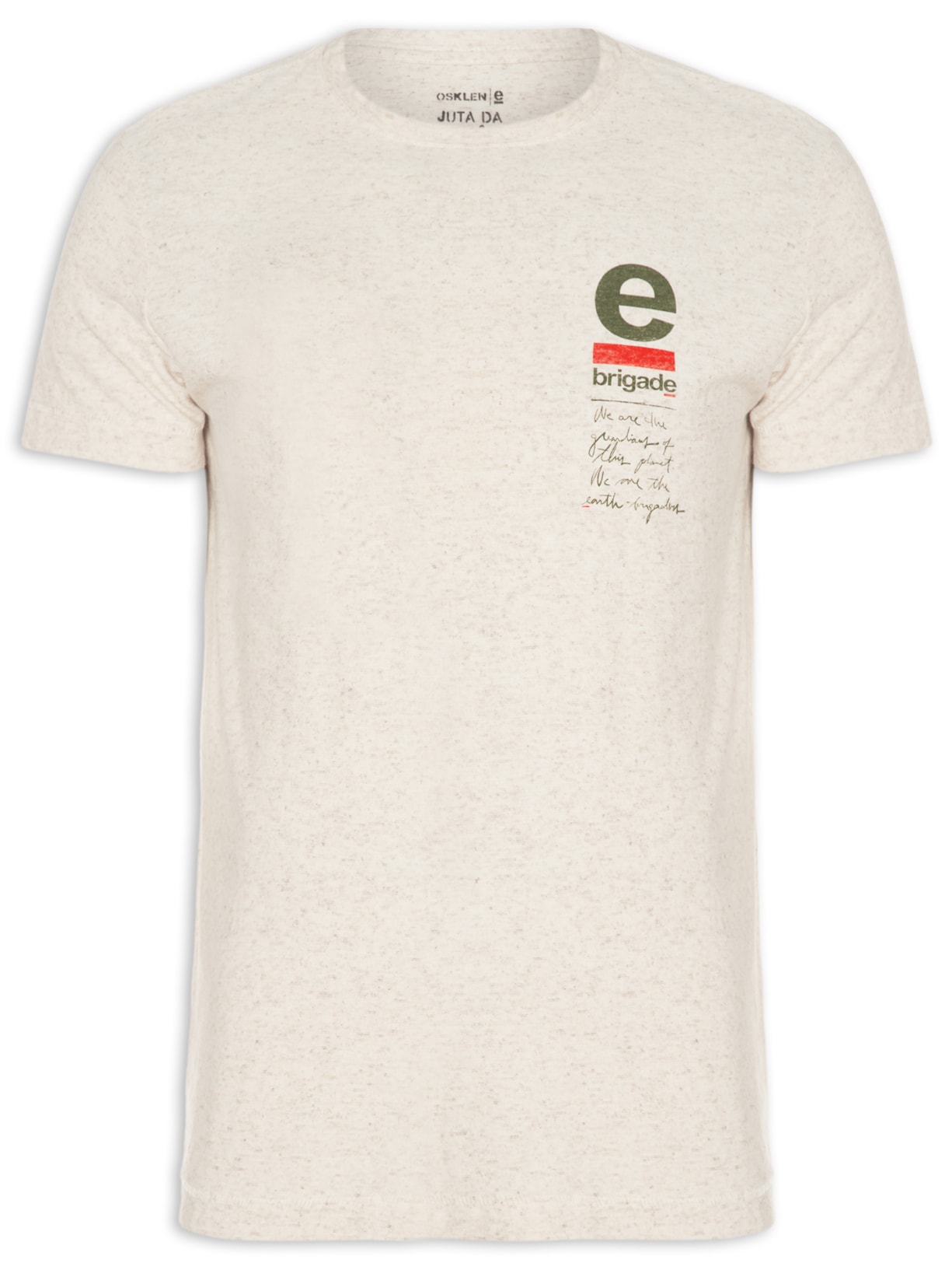 Camiseta Masculina Juta E Brigade - Bege