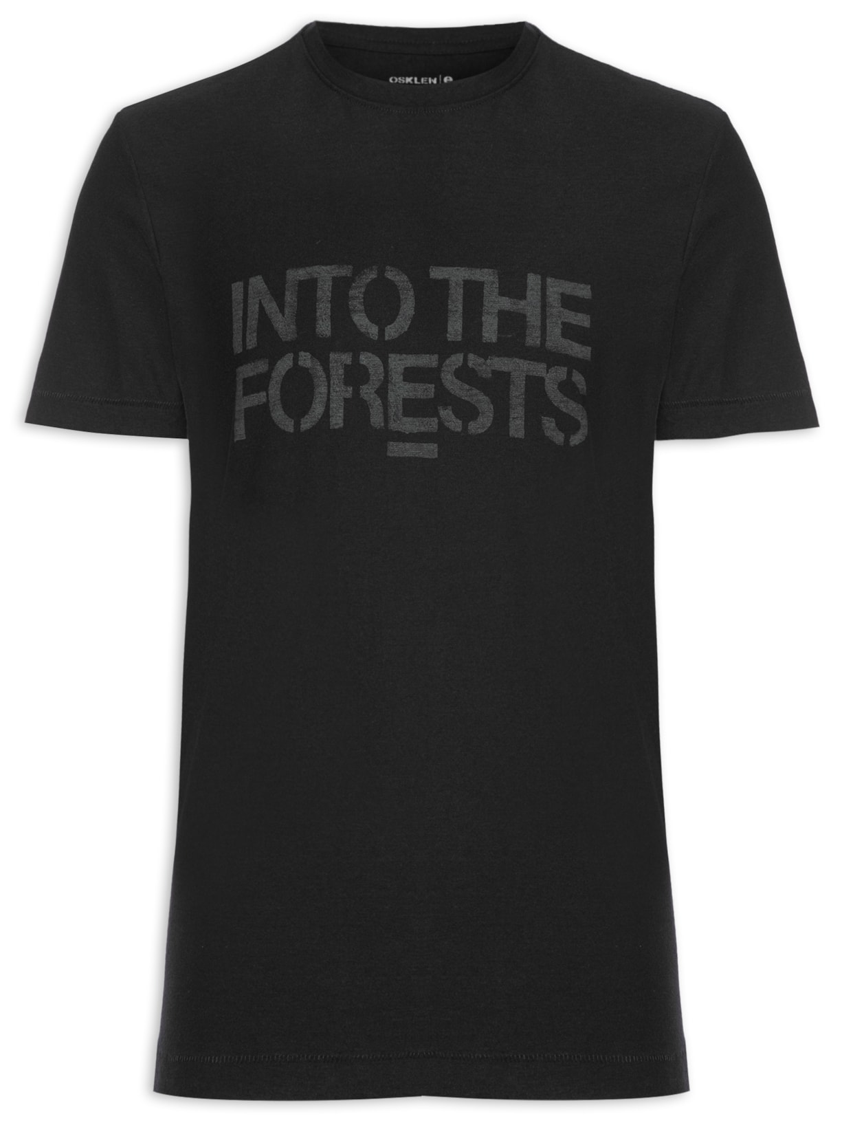 Camiseta Masculina Juta Into The Forest Manga Curta - Preto
