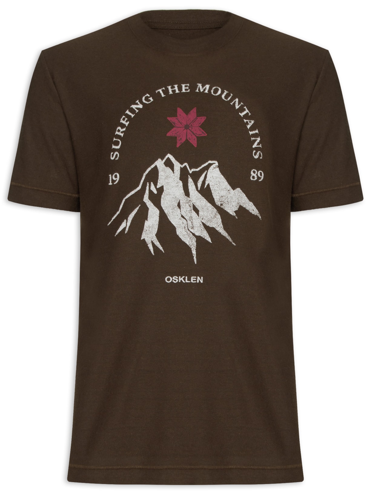 Camiseta Masculina Juta ITM Vintage Mc - Marrom