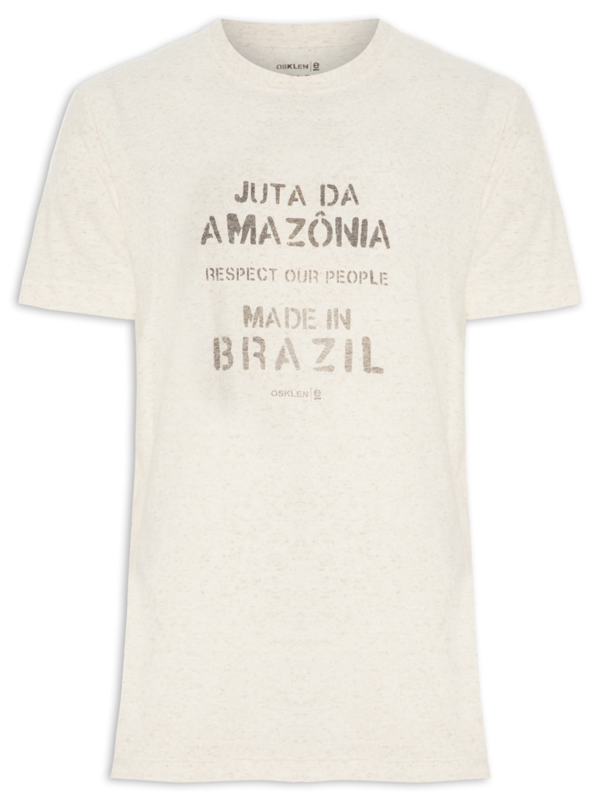 Camiseta Masculina Juta Made In Brazil - Off White