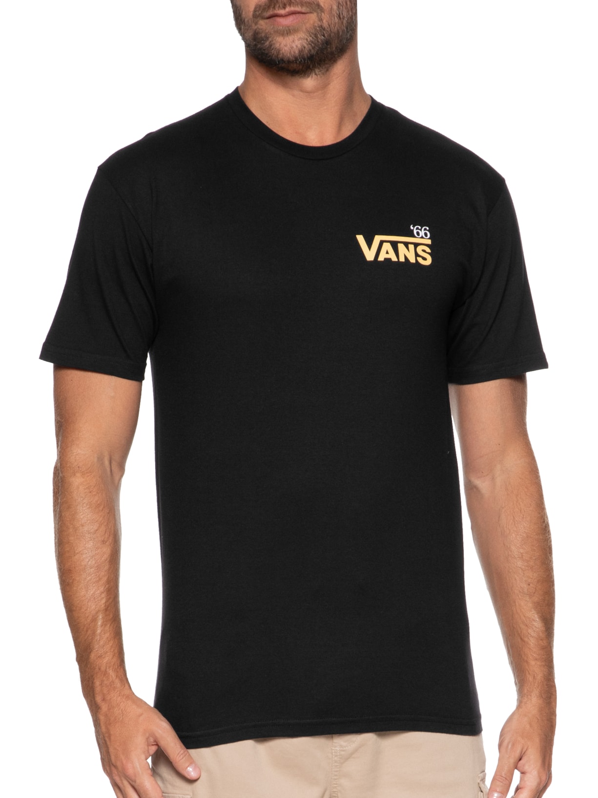 Tênis Vans Camiseta Preta Vans Camiseta Vans Classic Logo Feminina